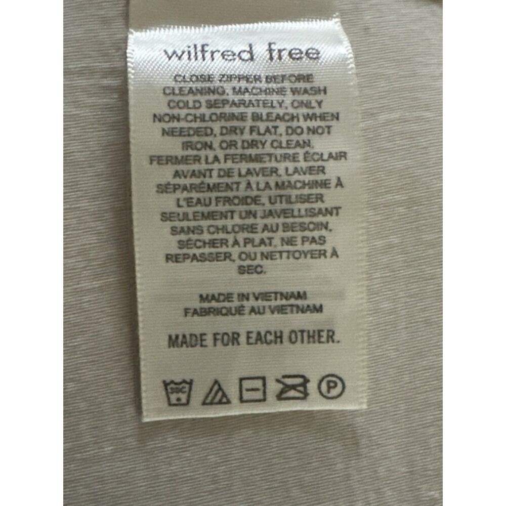 Aritzia Wilfred Free Lucy Pant Camel Vegan Leather Size 10 Neutral Capsule - Picture 8 of 9